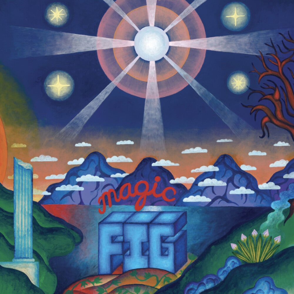 the album cover for Magic Fig - Magic Fig (Blue) [Colored Vinyl] [Limited Edition]