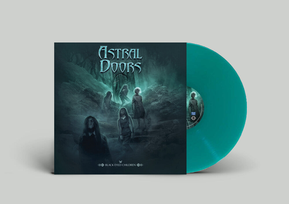 the album cover for Astral Doors - Black Eyed Children [Colored Vinyl] [Limited Edition] [Reissue]