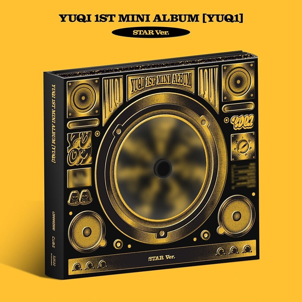 the album cover for Yuqi - Yuq1 (Star Ver.) (Fig) (Post) [With Booklet] (Phot)