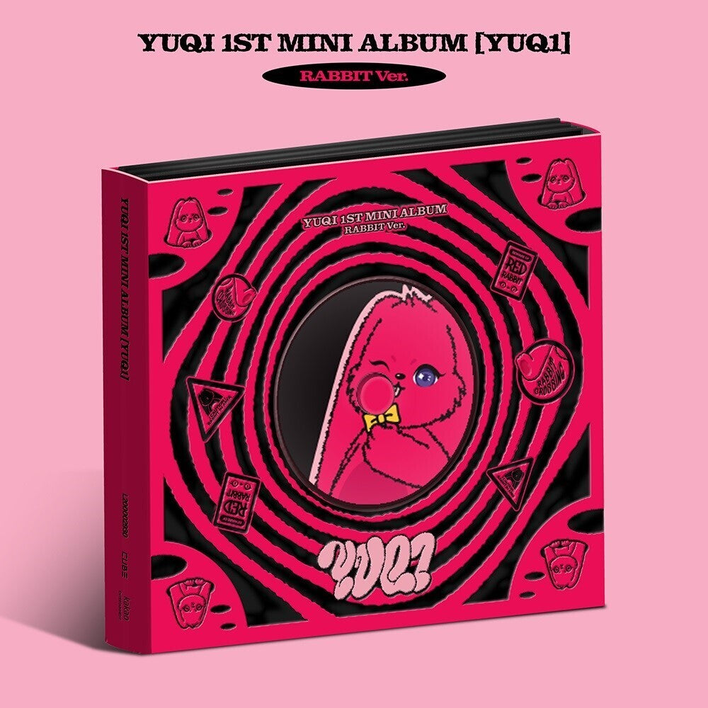 the album cover for Yuqi - Yuq1 (Rabbit Ver.) (Fig) (Post) [With Booklet] (Phot)
