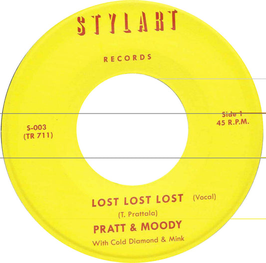 the album cover for Pratt & Moody / Cold Diamond & Mink - Lost Lost Lost/Lost Lost Lost (Instrumental)