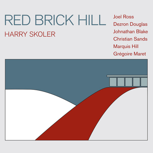 the album cover for Harry Skoler - Red Brick Hill