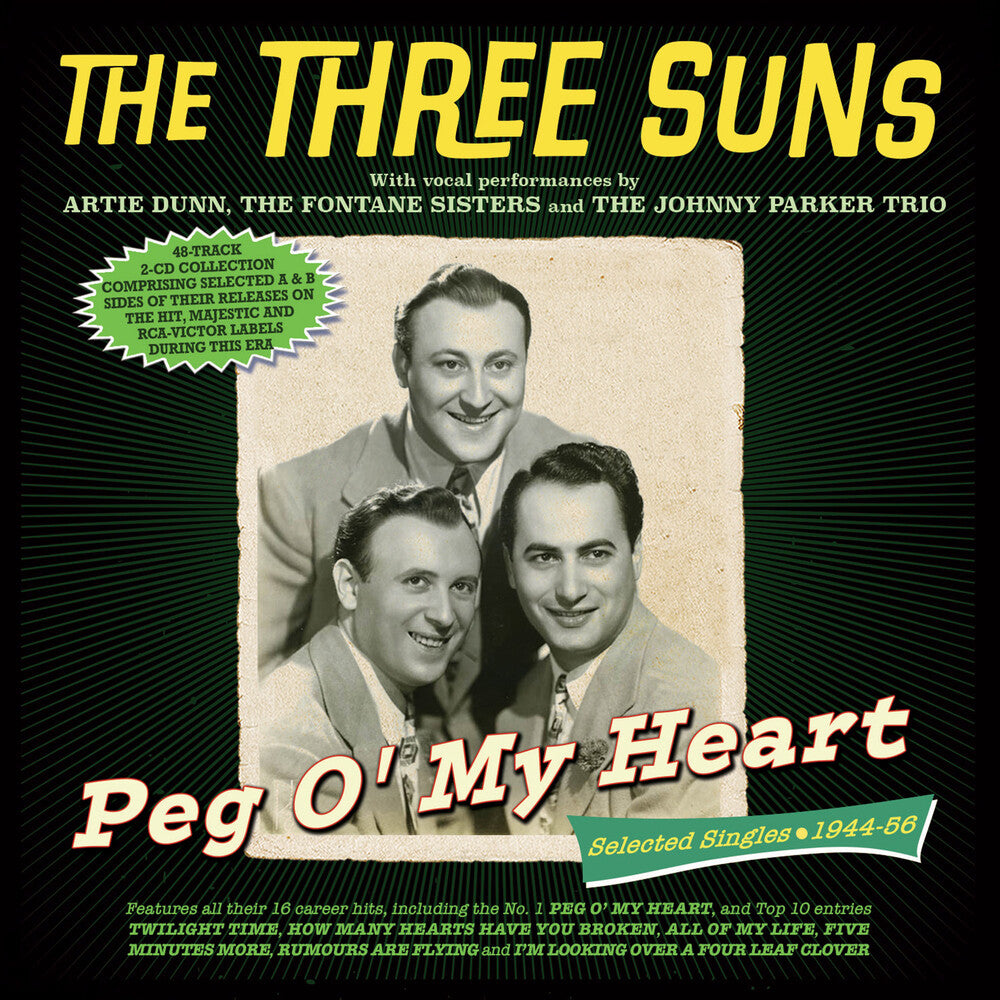 the album cover for Three Suns - Peg O' My Heart: Selected Singles 1944-56