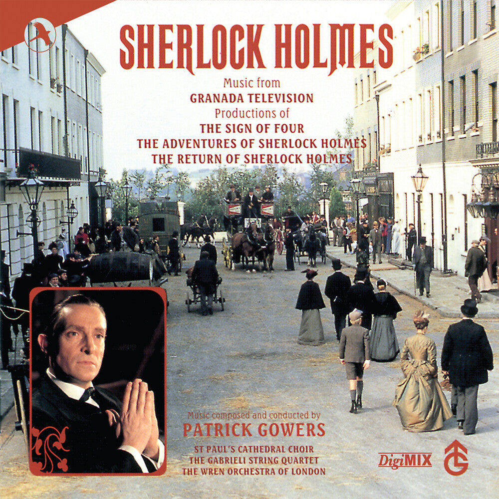 the album cover for Patrick Gowers - Sherlock Holmes Series - Tv O.S.T.