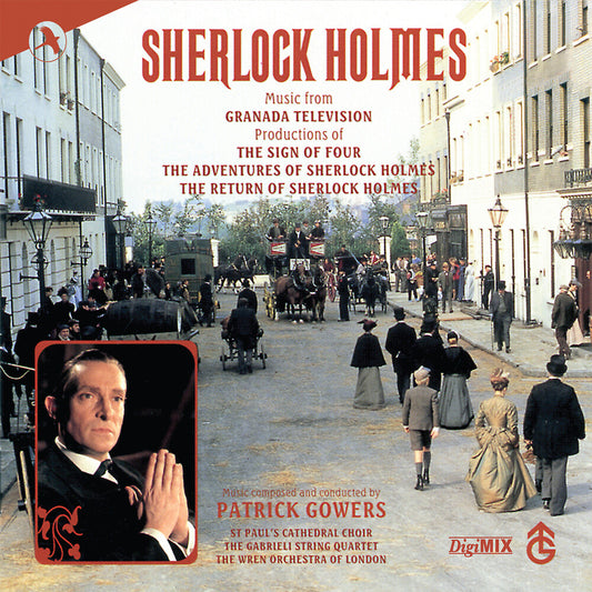 the album cover for Patrick Gowers - Sherlock Holmes Series - Tv O.S.T.