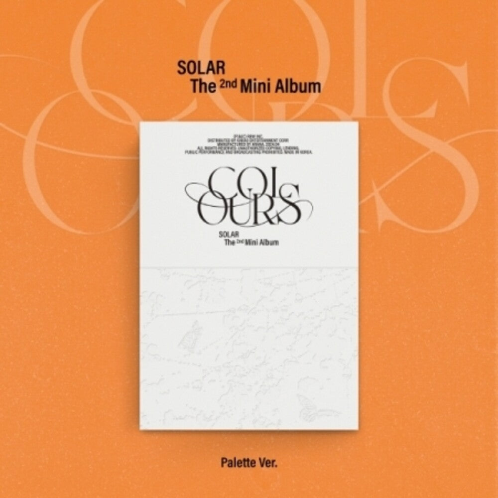 the album cover for Solar - Colours - Palette Version (Post) (Stic) (Pcrd)