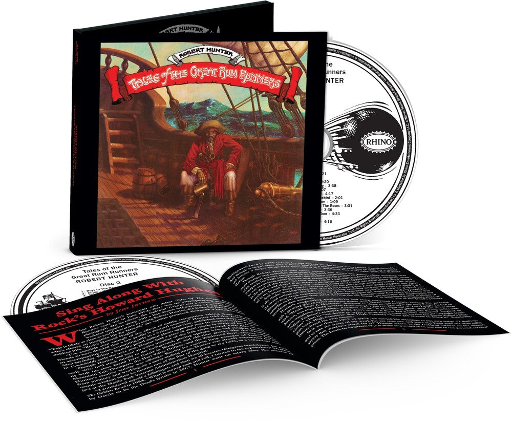 the album cover for Robert Hunter - Tales Of The Great Rum Runners [Deluxe]