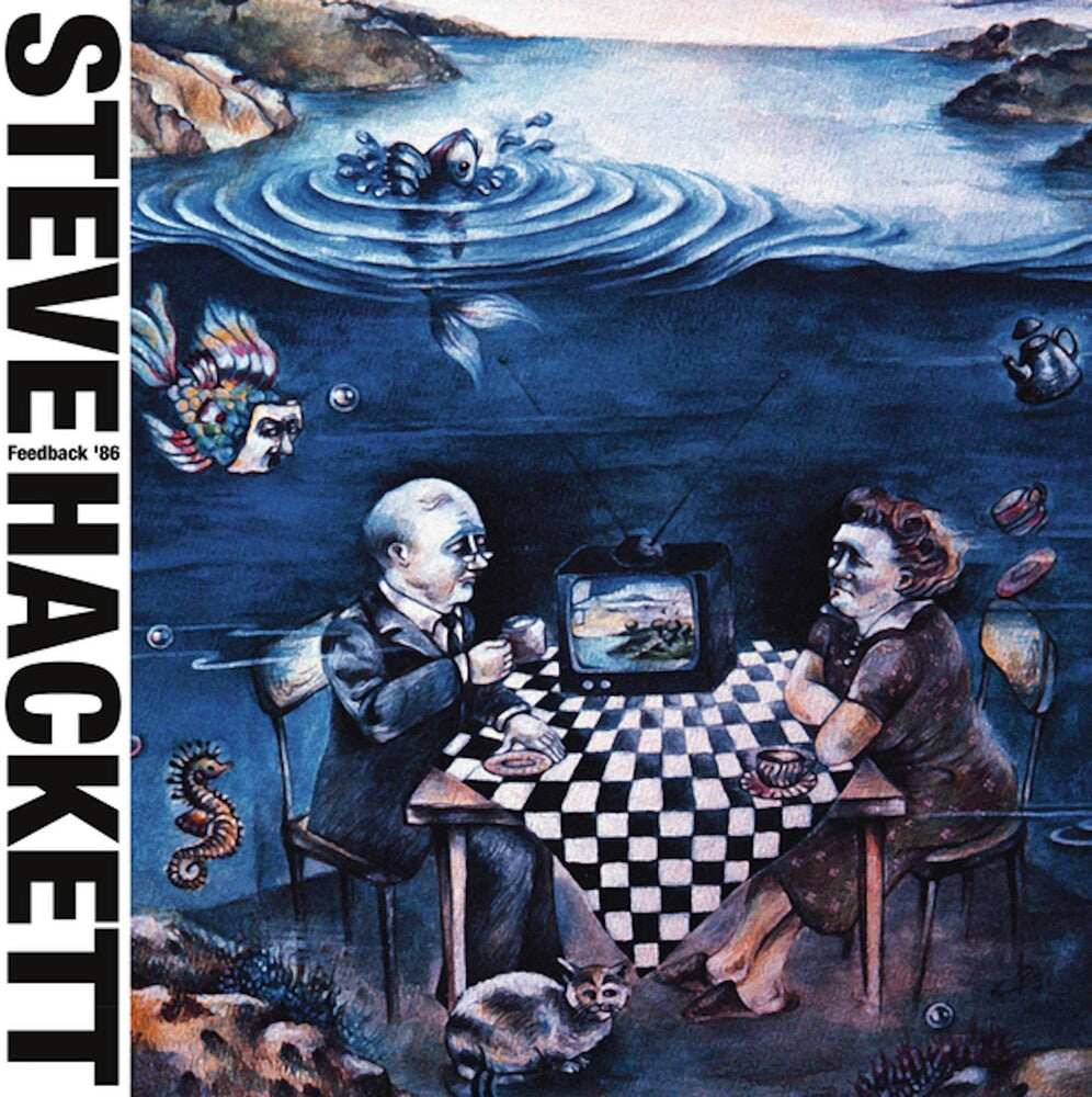 the album cover for Steve Hackett - Feedback '86 (Gate) [Reissue]