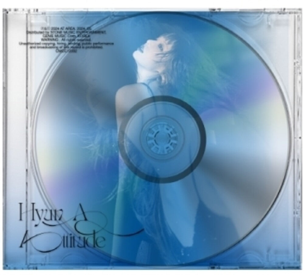 the album cover for Hyuna - Attitude (Post) (Pcrd) (Phob) (Phot) (Asia)
