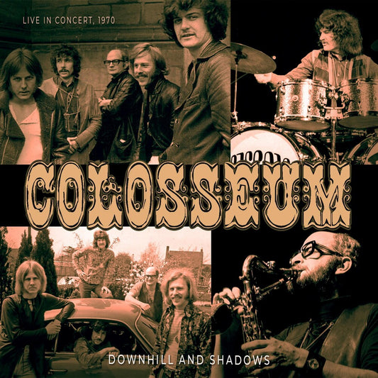 the album cover for Colosseum - Downhill & Shadows