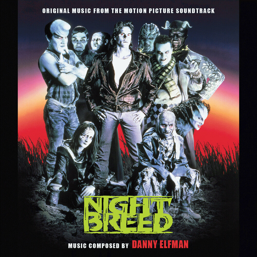 the album cover for Danny Elfman  (Exp) (Ita) - Nightbreed - O.S.T. (Exp) (Ita)