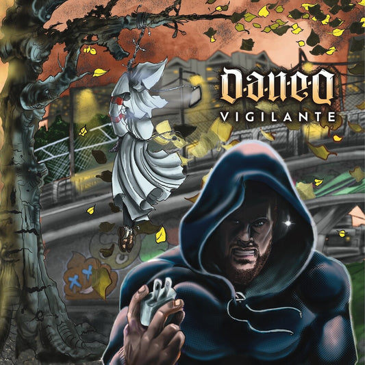 the album cover for Dan-e-o - Vigilante