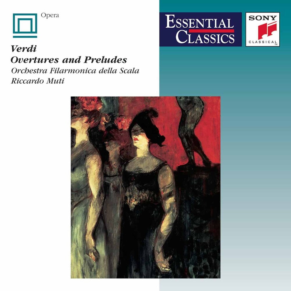the album cover for Riccardo Muti - Overtures And Preludes
