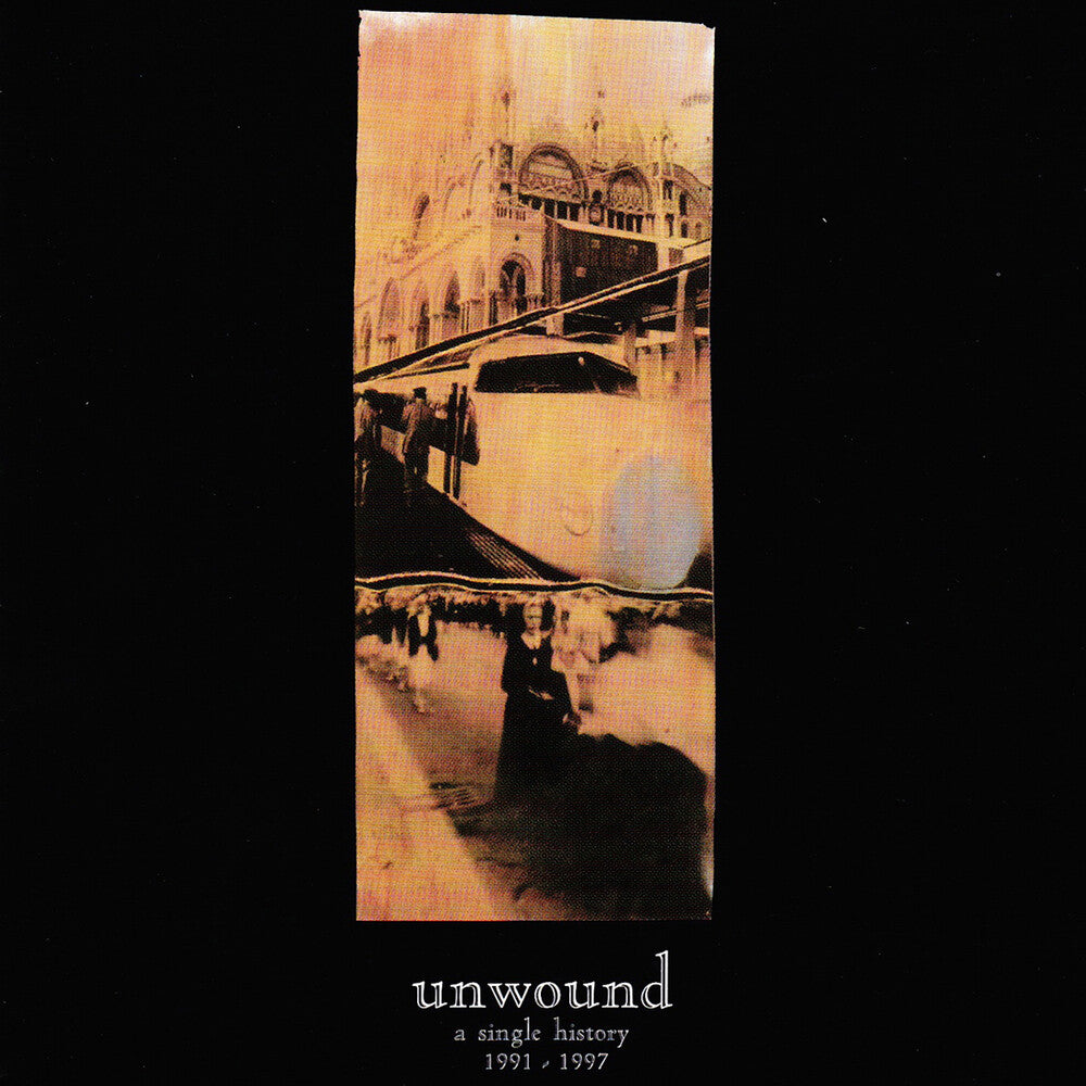 the album cover for Unwound - Single History: 1991-1997