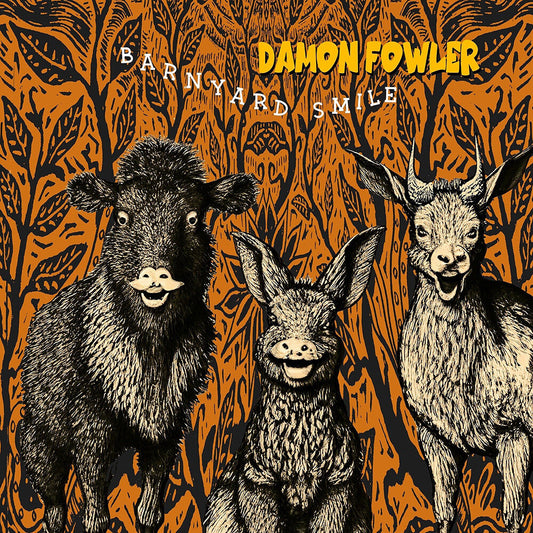 the album cover for Damon Fowler - Barnyard Smile