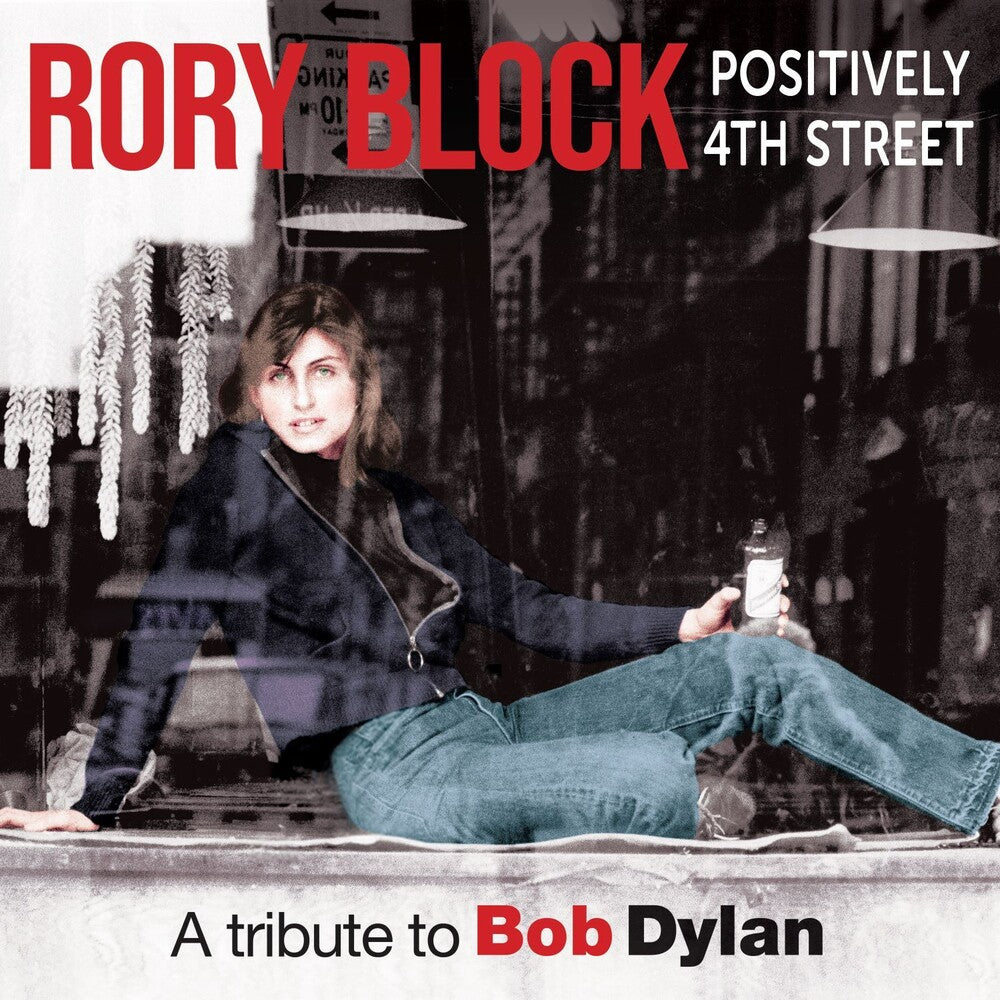 the album cover for Rory Block - Positively 4th Street