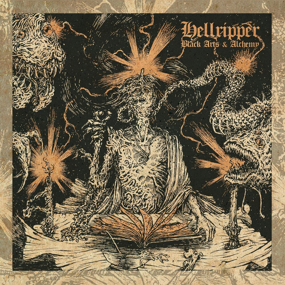 the album cover for Hellripper - Black Arts & Alchemy [Colored Vinyl] (Org)