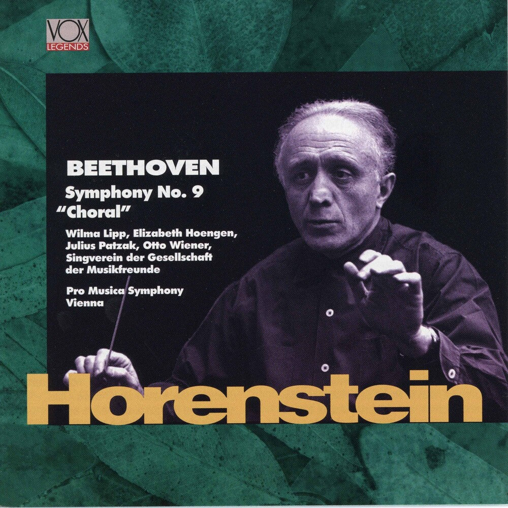 the album cover for Vienna Singverein - Symphony 9: Choral
