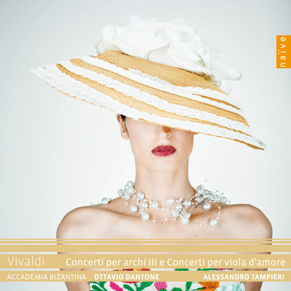 the album cover for Ottavio Dantone / Accademia Bizantina - Concerti Per Archi Iii & Concerti Per Viola (Uk)