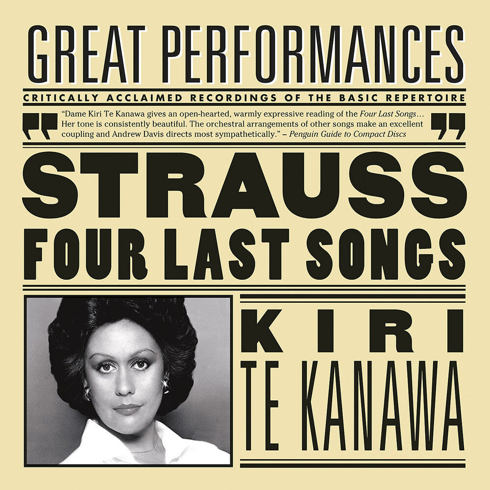 the album cover for Sir Andrew Davis - Four Last Songs / Orchestral Songs [Remastered]
