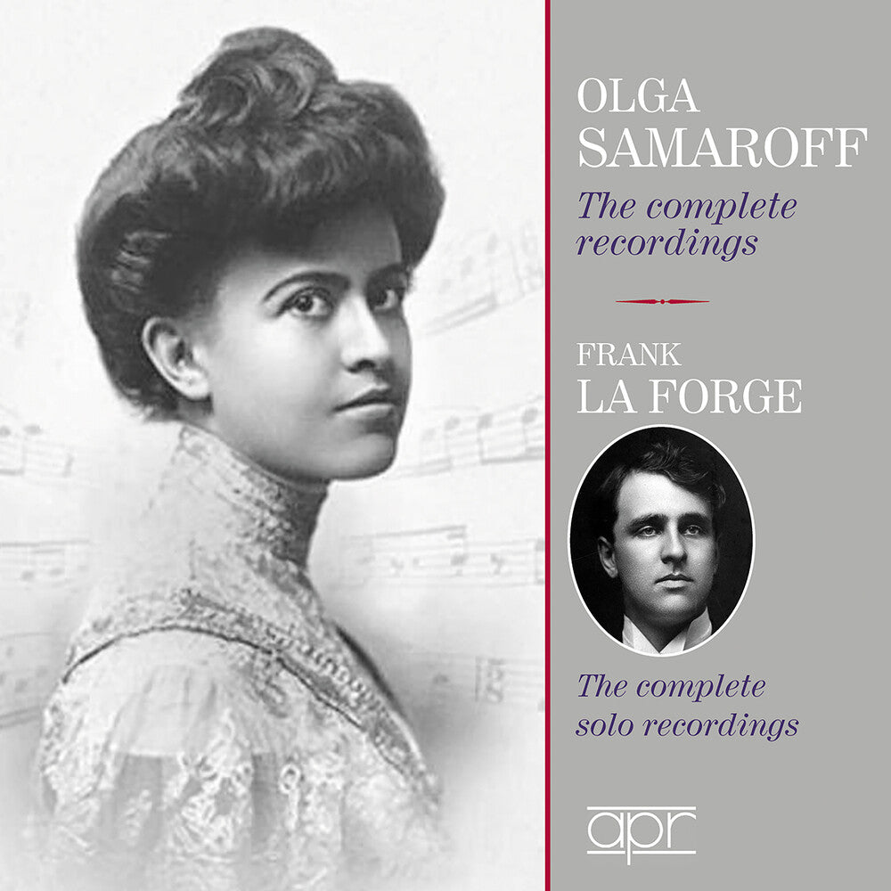 the album cover for J Bach .S. / Brahms / Chopin / Samaroff - Complete Solo Recordings