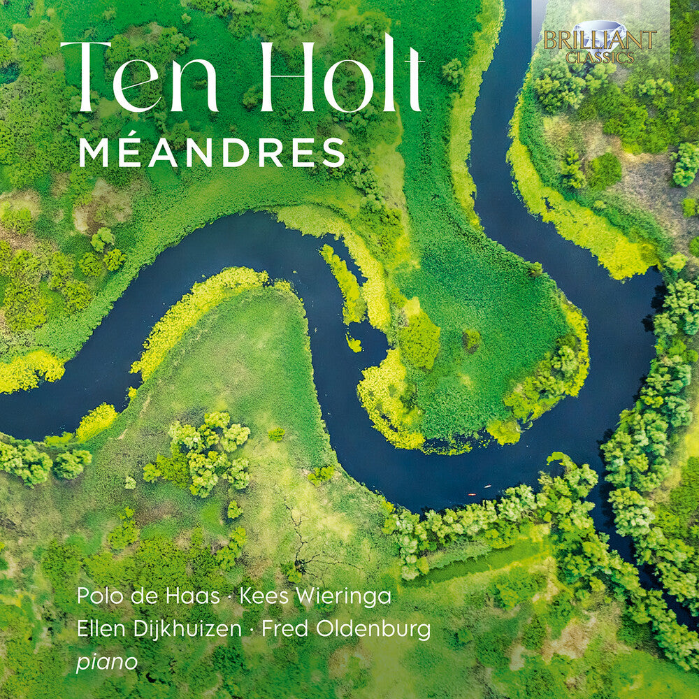 the album cover for Holt / Wieringa / Oldenburg - Meandres