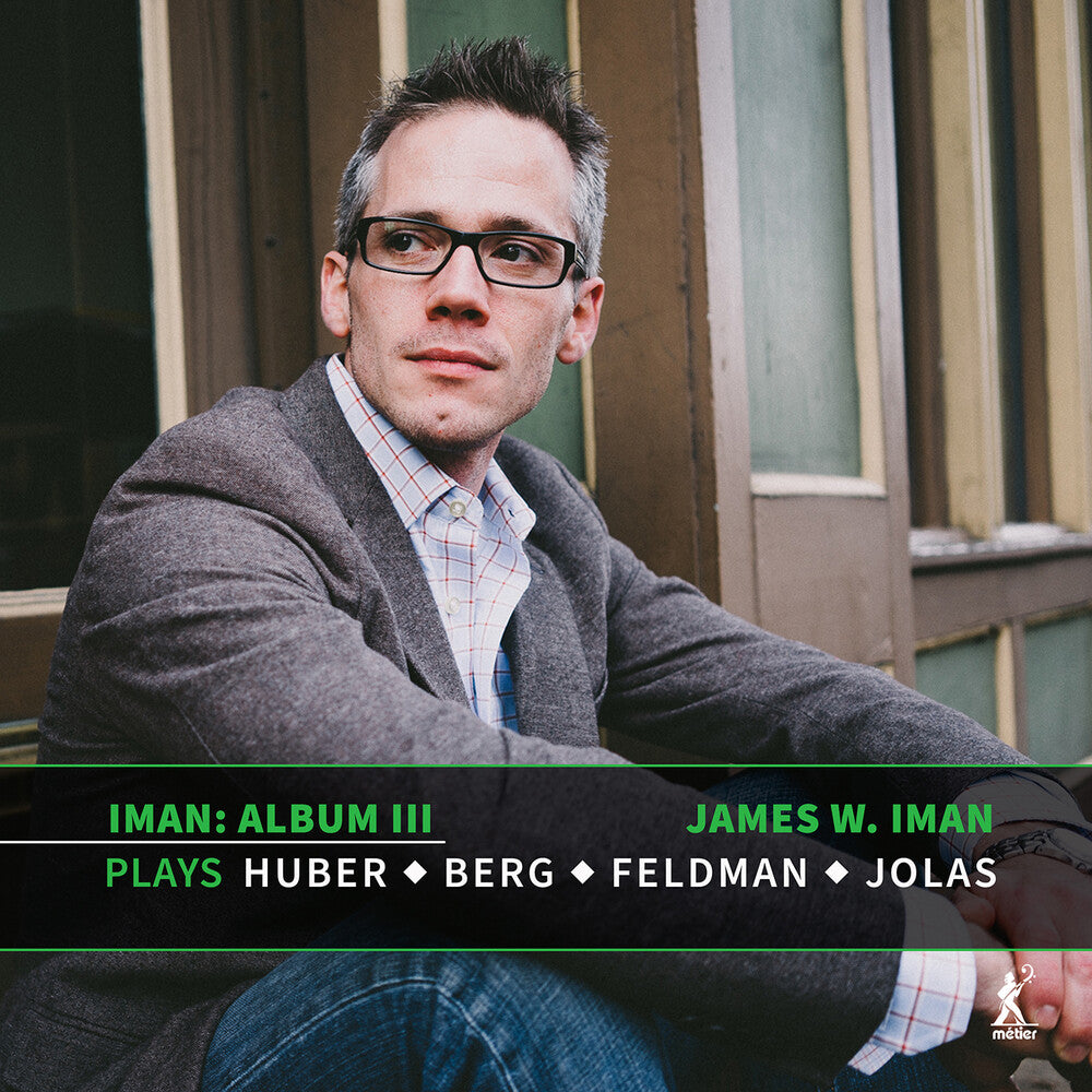 the album cover for Berg / Jolas / Iman - Iman Iii