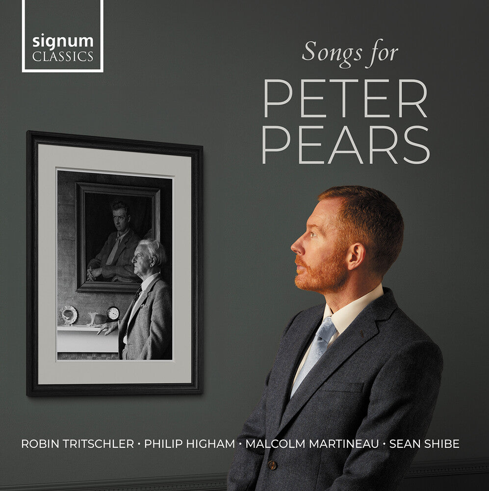 the album cover for Bennett / Oldham / Tritschler - Songs For Peter Pears