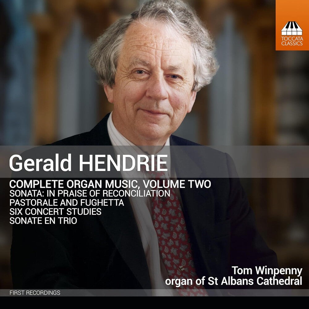 the album cover for Hendrie / Winpenny - Complete Organ Music Vol. 2