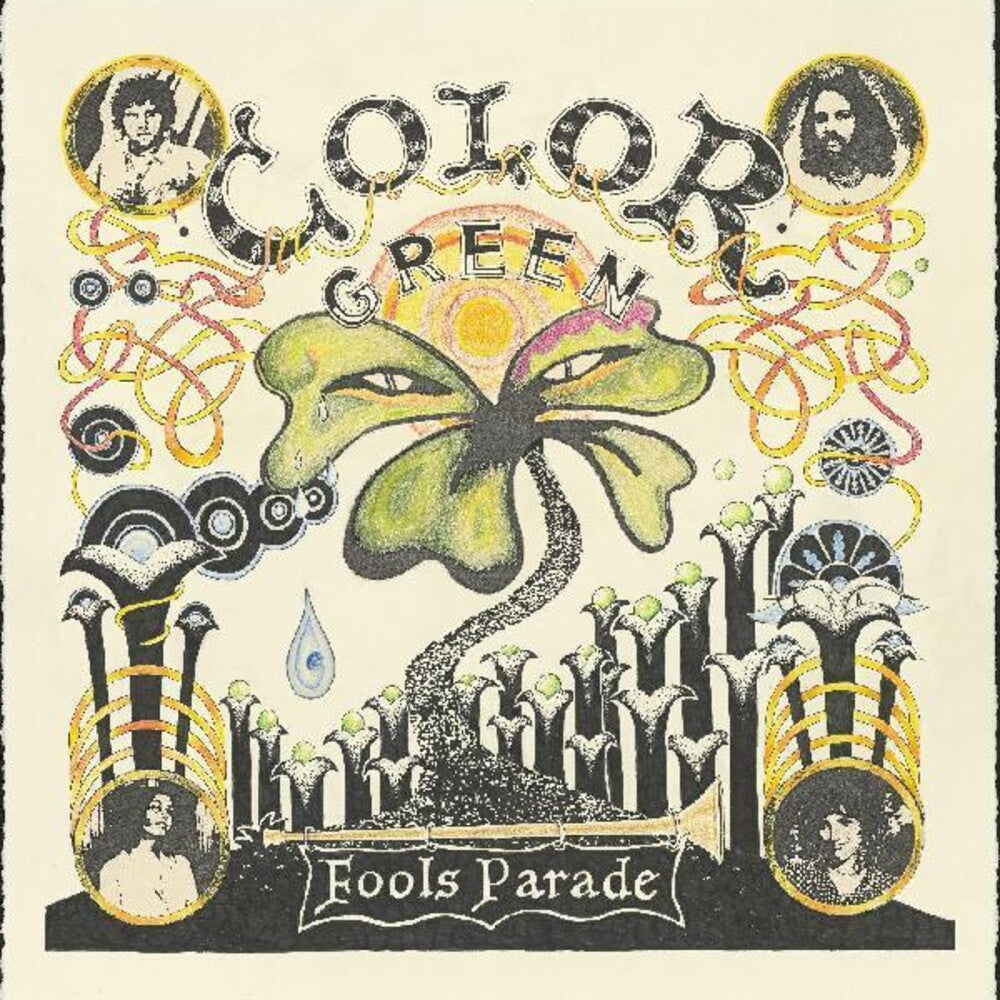the album cover for Color Green - Fool's Parade [CD]