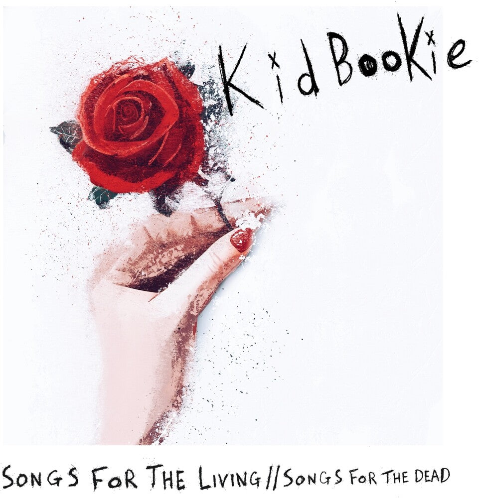the album cover for Kid Bookie - Songs For The Living / Songs For The Dead