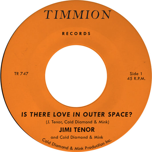 the album cover for Jimi Tenor - Is There Love In Outer Space? [Colored Vinyl]
