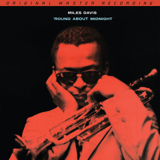 the album cover for Miles Davis - 'Round About Midnight