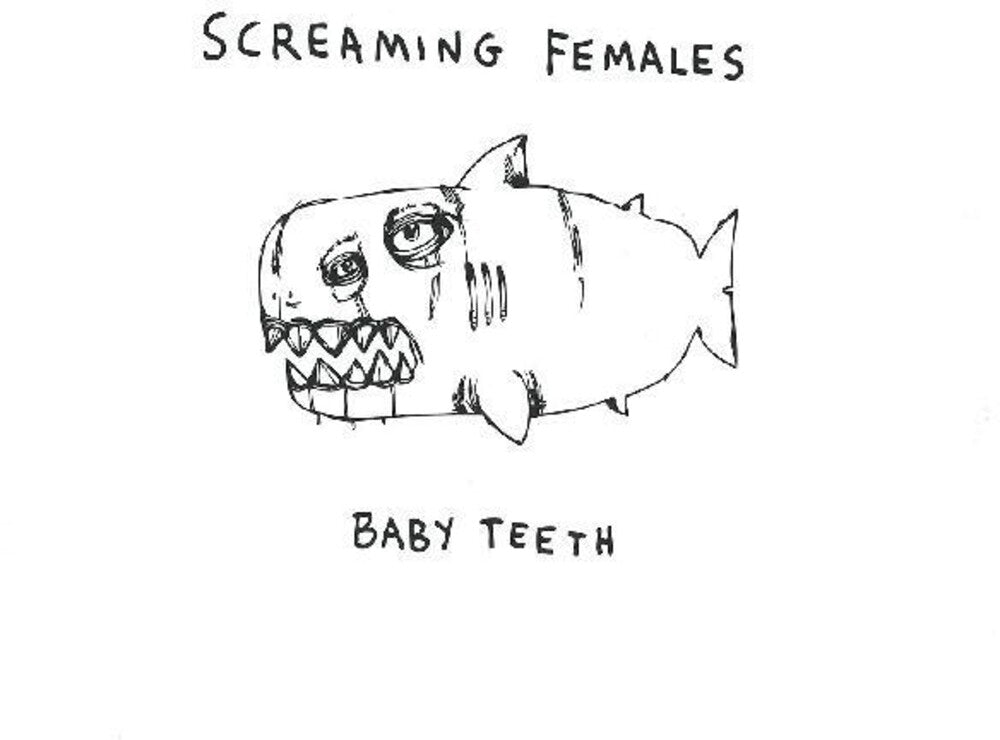 the album cover for Screaming Females - Baby Teeth (Blue) [Colored Vinyl]
