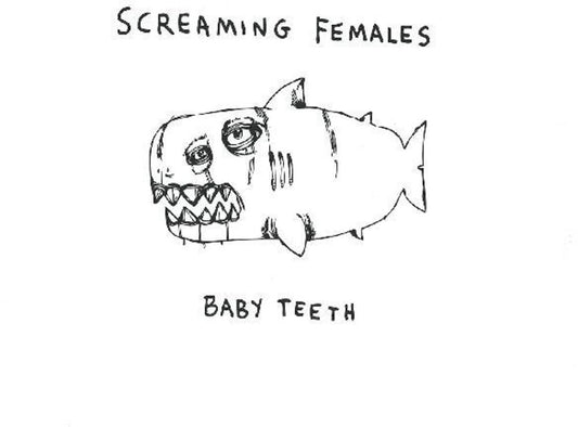 the album cover for Screaming Females - Baby Teeth (Blue) [Colored Vinyl]