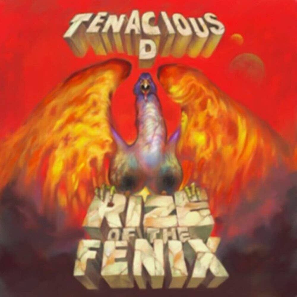 the album cover for Tenacious D - Rize Of The Fenix