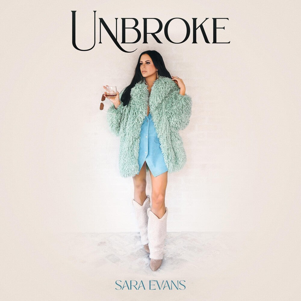 the album cover for Sara Evans - Unbroke