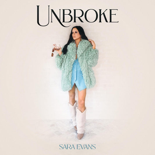the album cover for Sara Evans - Unbroke