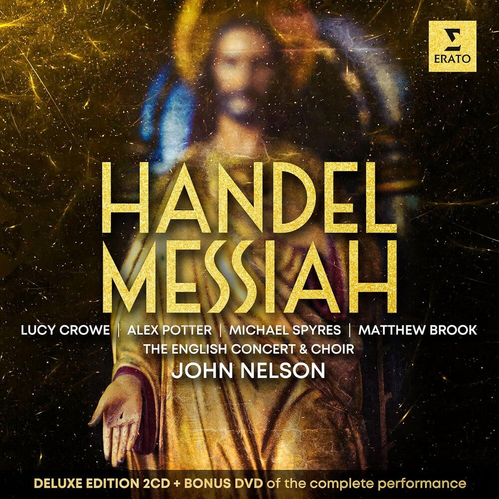 the album cover for Handel / John Nelson - Handel: Messiah (W/Dvd) (Uk)