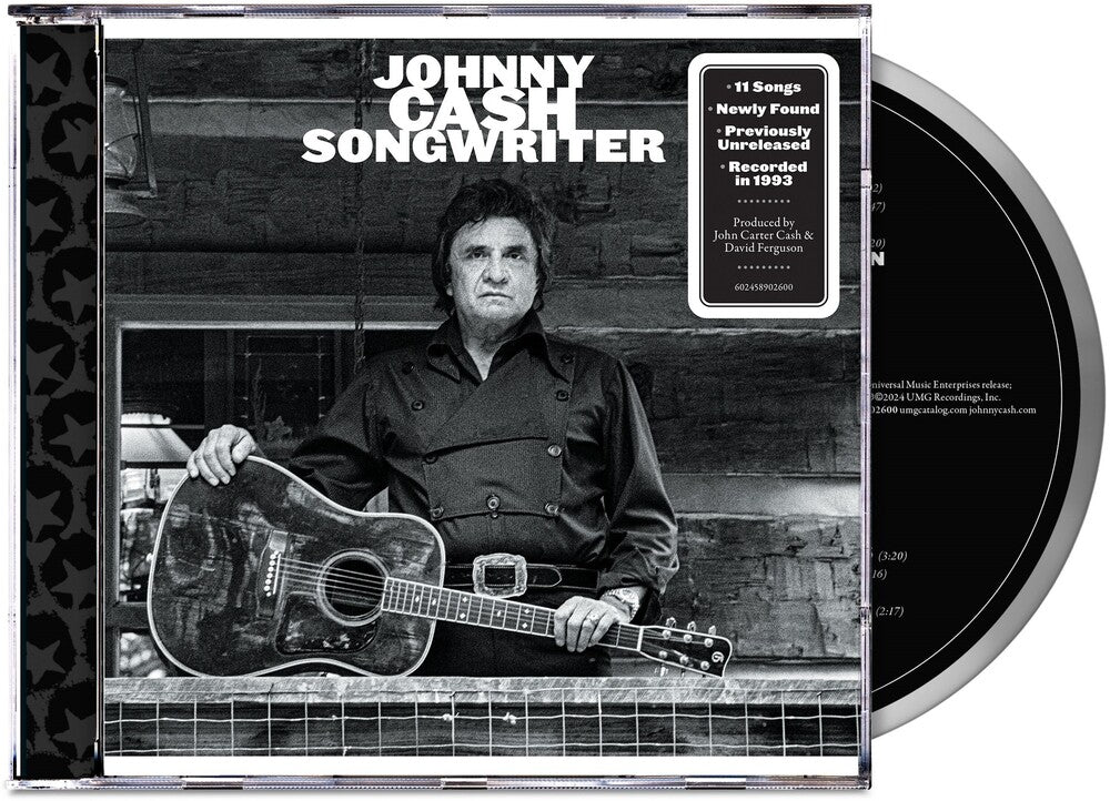 the album cover for Johnny Cash - Songwriter [CD]
