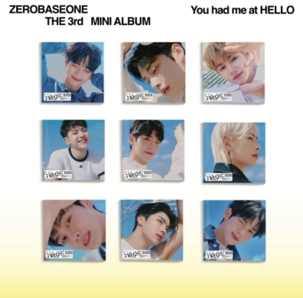 the album cover for Zerobaseone - You Had Me At Hello - Digipack - Random Cover