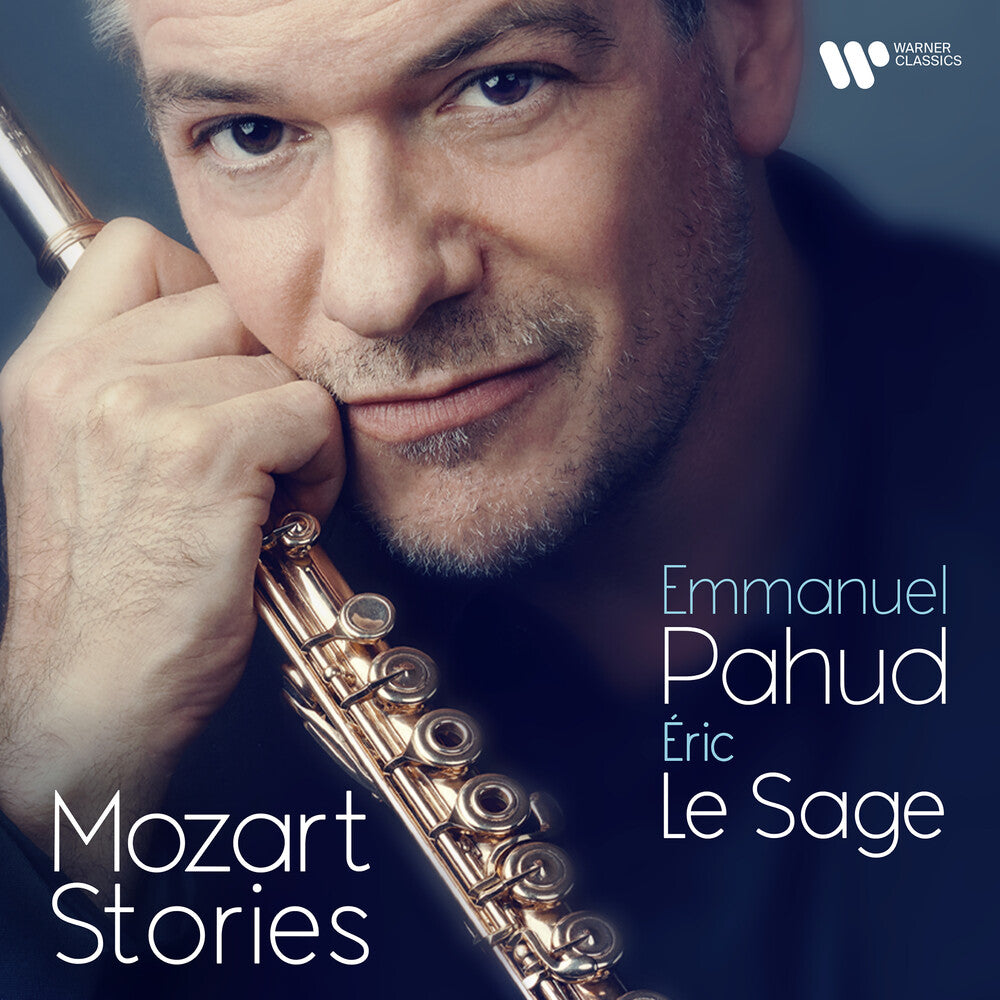 the album cover for Emmanuel Pahud - Mozart Stories