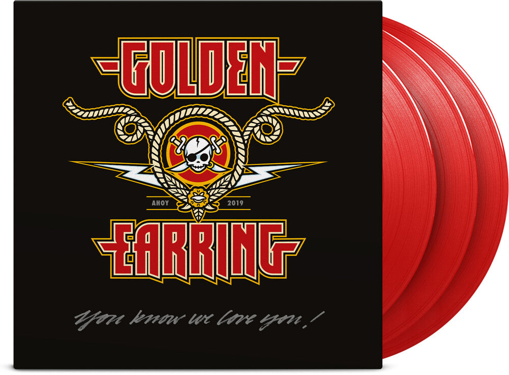 the album cover for Golden Earring - You Know We Love You [Colored Vinyl] [Limited Edition] [180 Gram] (Red)