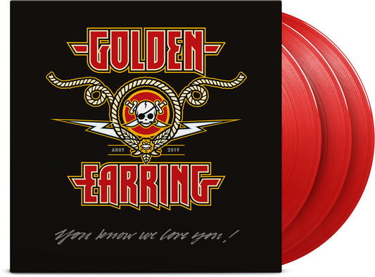the album cover for Golden Earring - You Know We Love You [Colored Vinyl] [Limited Edition] [180 Gram] (Red)