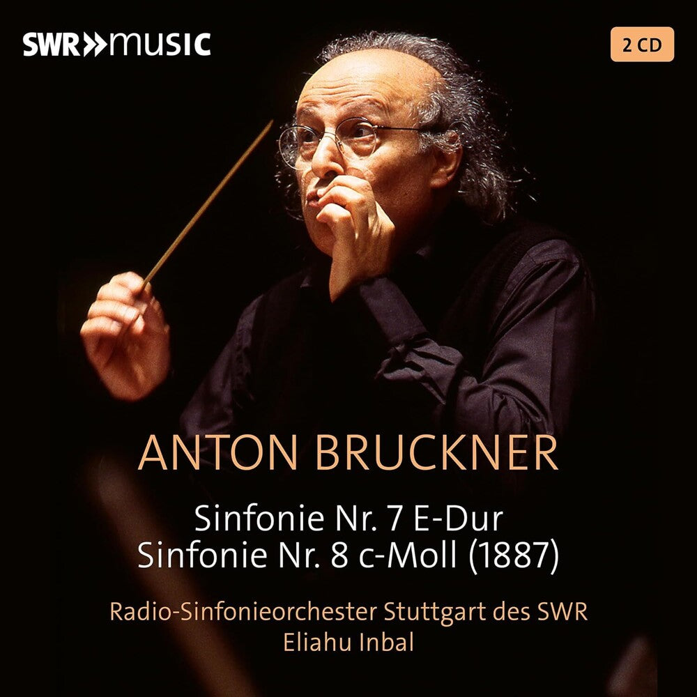 the album cover for Bruckner / Radio-Sinfonieorchester Stuttgart - Eliahu Inbal Conducts Bruckner