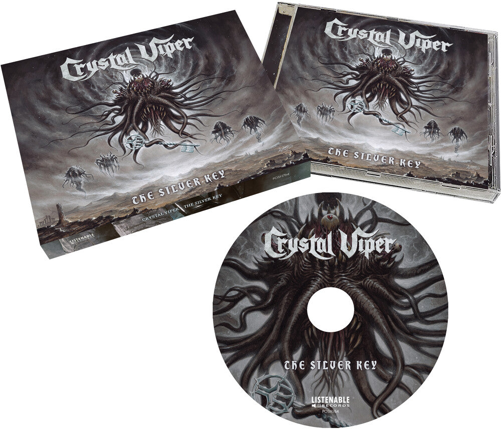the album cover for Crystal Viper - Silver Key [Limited Edition] (Ocrd)