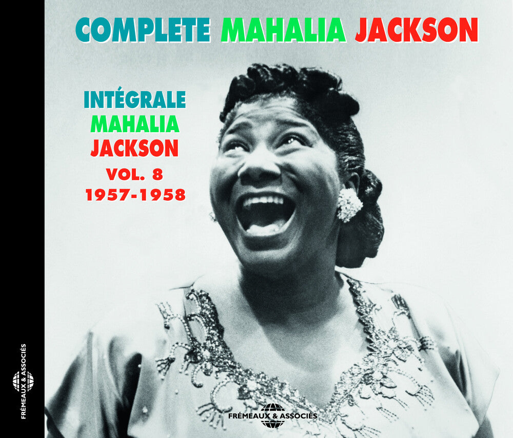 the album cover for Mahalia Jackson - Vol. 8-Integrale [Import]