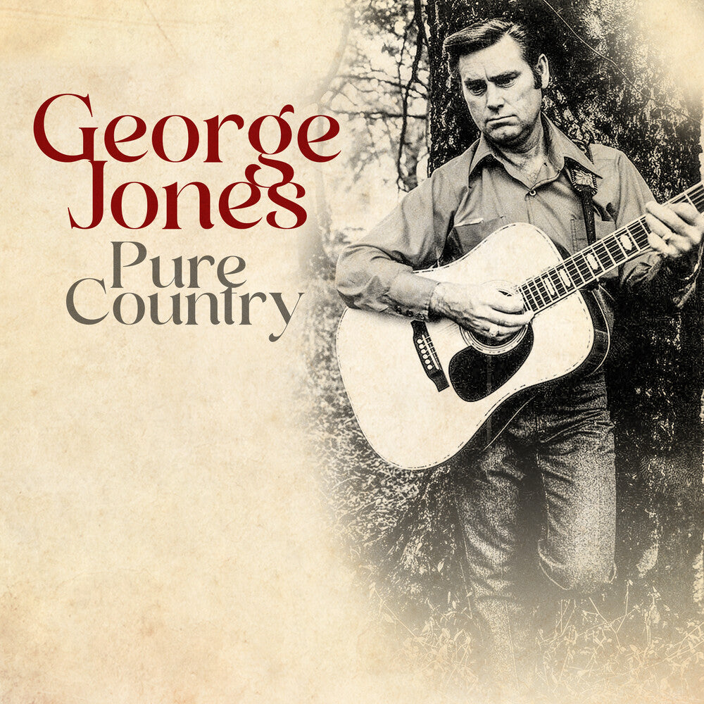 the album cover for George Jones - Pure Country (Mod)