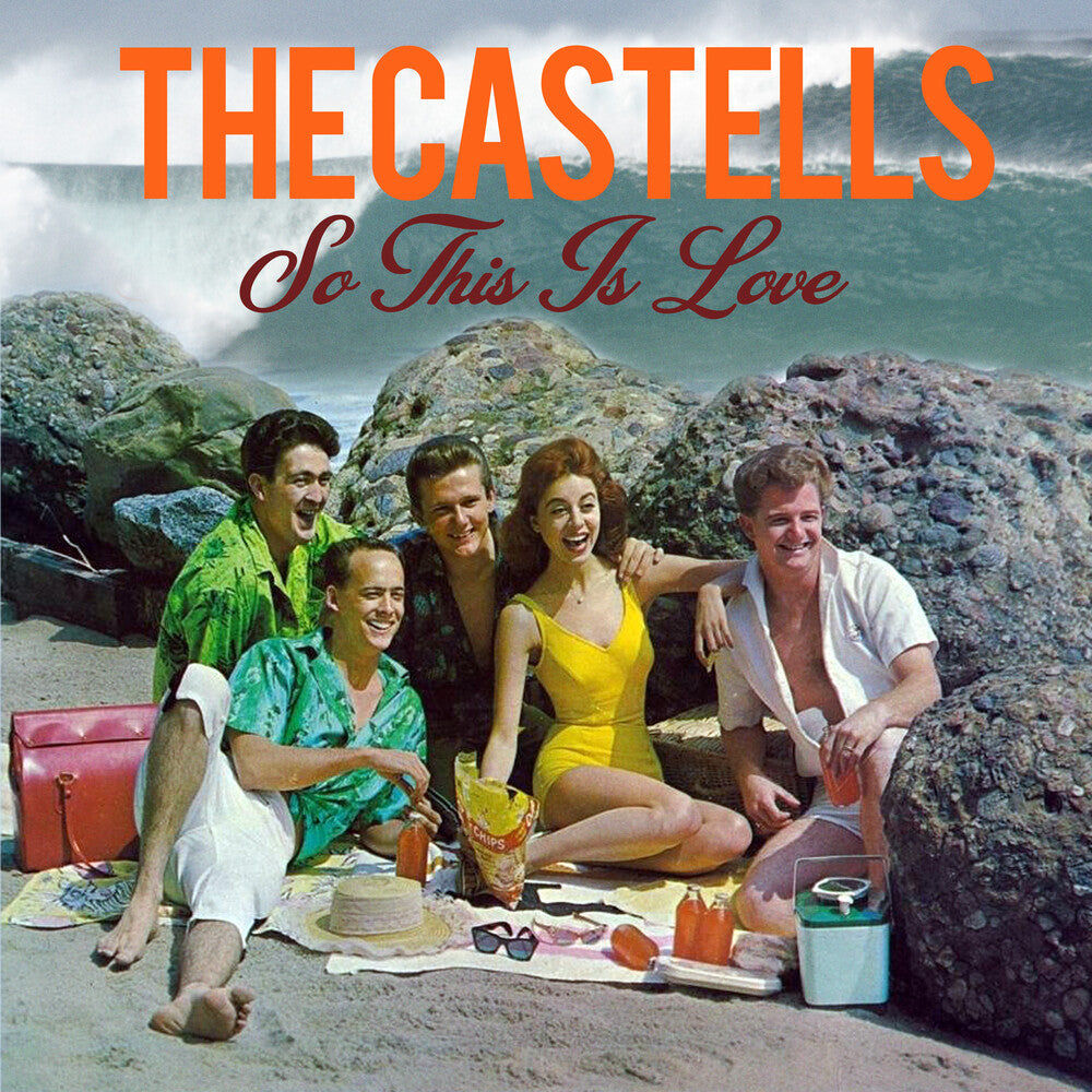 the album cover for The Castells - So This Is Love (Mod)
