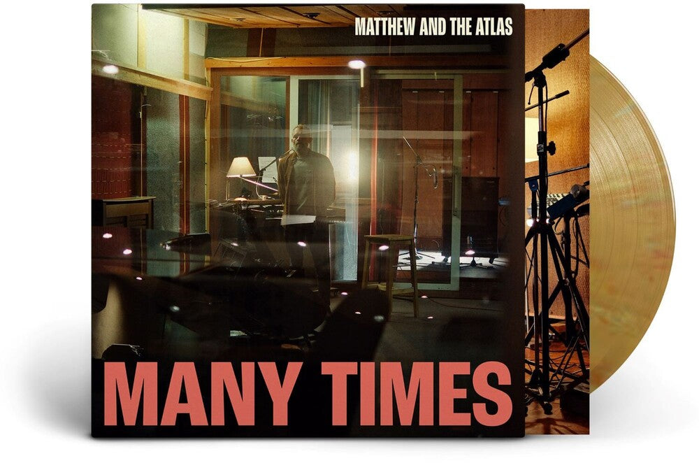 the album cover for Matthew & The Atlas - Many Times - Eco Yellow [Colored Vinyl] (Ylw)